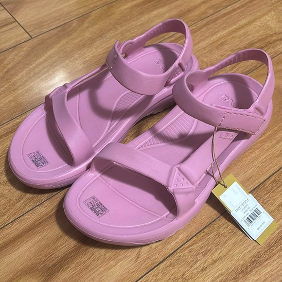 Teva Women's Hurricane Drift Water Sandals Rosebloom Pink Size 8 - Picture 1 of 5